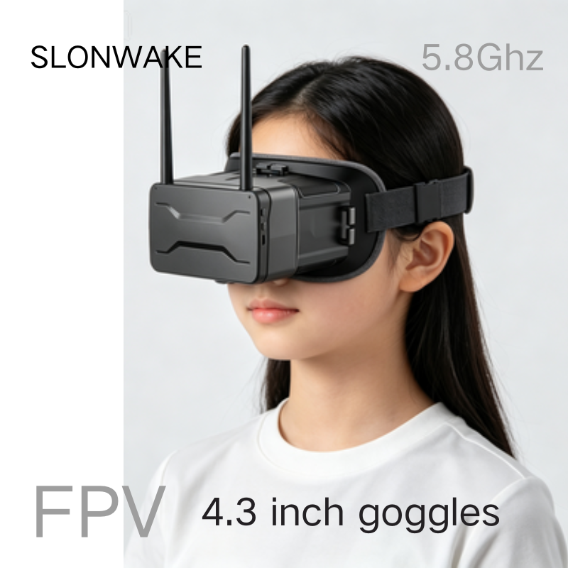 Okulary FPV 5,8G, 4,3-calowy e – Fpv Drone Goggles recenzja i cena