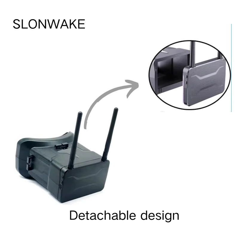 Okulary FPV 5,8G, 4,3-calowy e – Fpv Drone Goggles recenzja i cena